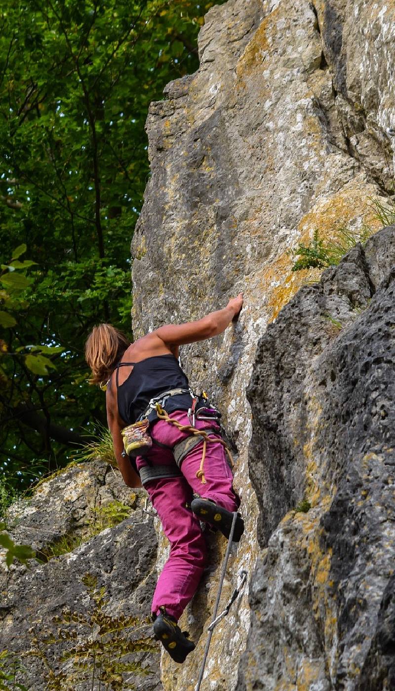 rock-climbing
